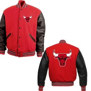 Varsity jacket w/Real Leather Sleeves